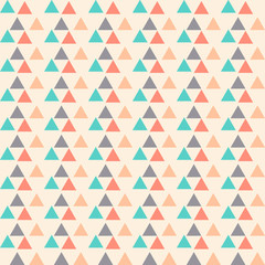 Seamless pattern. Endless background of geometric shapes. Arrow seamless pattern