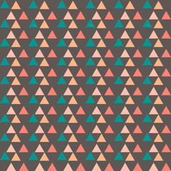 Seamless pattern. Endless background of geometric shapes. Arrow seamless pattern
