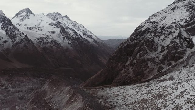 Drone Footage Mountains Peru 