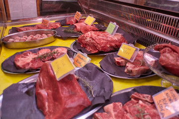 Meat in the butchery counter #5