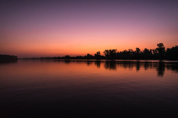 Fototapeta premium Danube Delta Sunrise