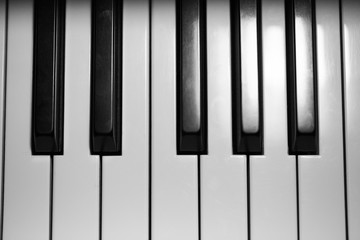 keys on grand baby piano