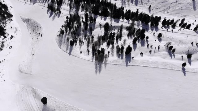 This was captured in South Tyrol which is in the Italian Alps. It was ja beautiful sunny day in a ski resort.
