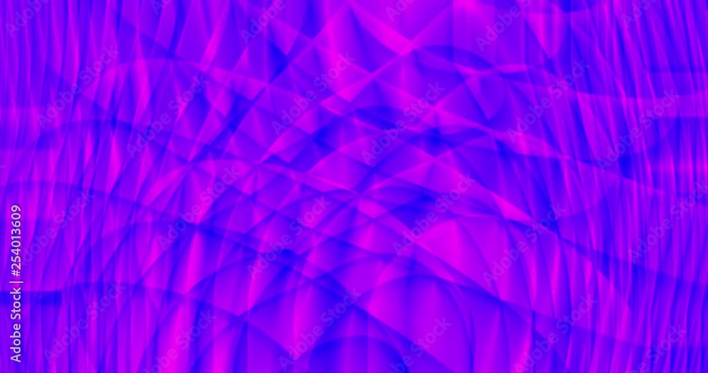 Poster 60fps abstract cg geometric colorful loopable background - purple morphing shapes seamless loop 4k a