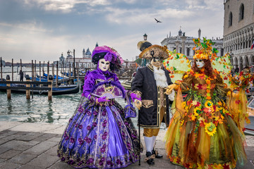 Naklejka premium Carnaval de Venise