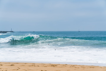Fototapeta na wymiar California Surf