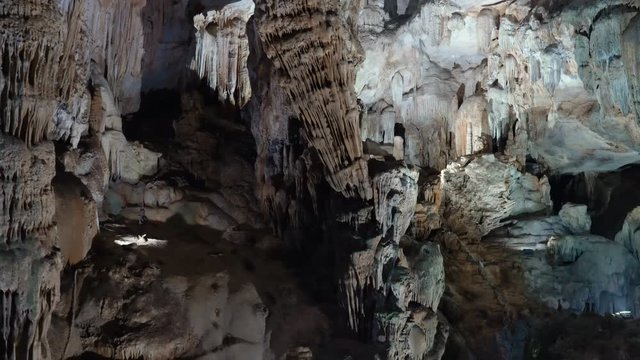 Ancient rock formations - stalactites and stalagmites atParadise Cave in Phong Nha-Ke Bang National Park, a UNESCO World Heritage Site in Central Vietnam.