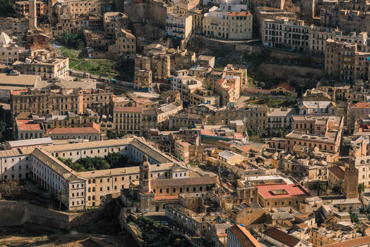 Panoramic View to the Oran Coastline, Algeria