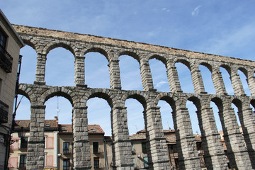 Fototapeta premium Segovia Spain Aqueducts