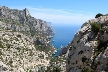 Fototapeta na wymiar Parc National des Calanques, Marseille, France