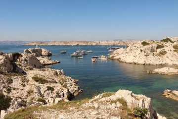 Fototapeta na wymiar Iles du Frioul, Marseille, France