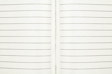 Notebook white papers texture background