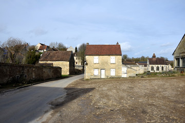 Fototapeta na wymiar Theuville - Village Fantôme