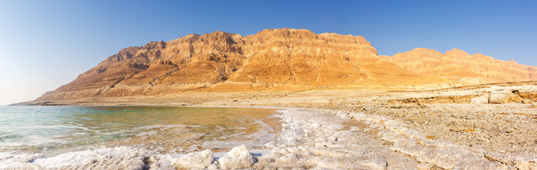 Totes Meer Panorama Israel Landschaft Natur