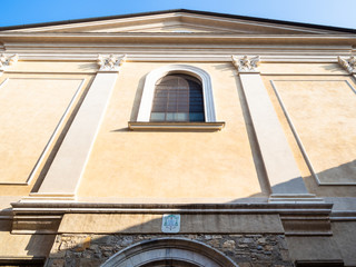 Obraz premium Church of Sant Agata Del Carmine in Bergamo city