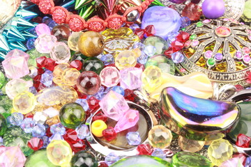 Colorful stones.