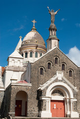 Fototapeta na wymiar église du Sacré Coeur de Balata, Martinique