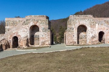 Remnants of Ancient Roman fortress The Trajan's Gate, Sofia Region, Bulgaria