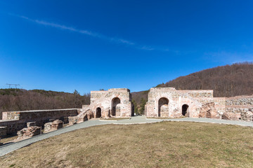 Remnants of Ancient Roman fortress The Trajan's Gate, Sofia Region, Bulgaria