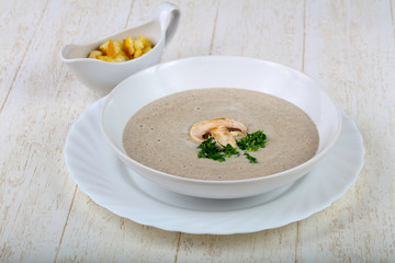 Mushroom soup