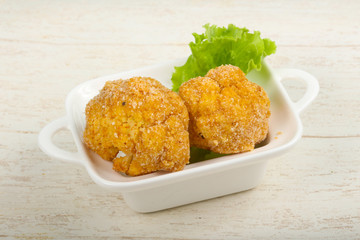 Crispy cauliflower
