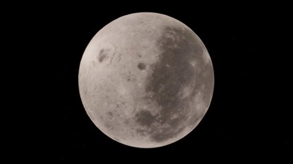 Moon in outer space, Surface. High quality, resolution, 4k. This image elements provided by NASA.