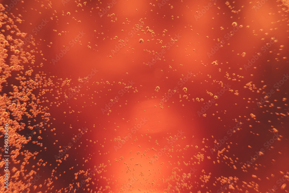 Poster Close up Beer background macro view.