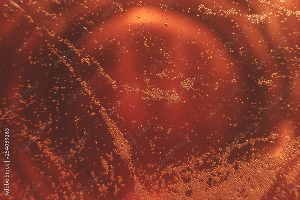 Poster Close up Beer background macro view.