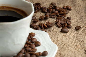 coffee and coffee beans	