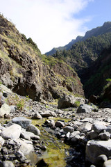 Wanderung durch den Barranco de Las Angustias