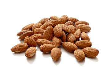 Almonds on the table