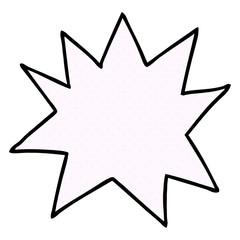 cartoon doodle of a white sign