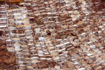 Maras salt pans - Peru South America