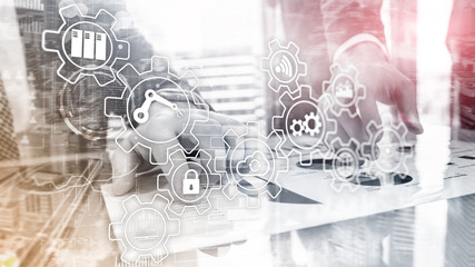 Technology innovation and process automation. Smart industry 4.0.