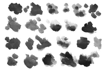 Watercolor Stains Set