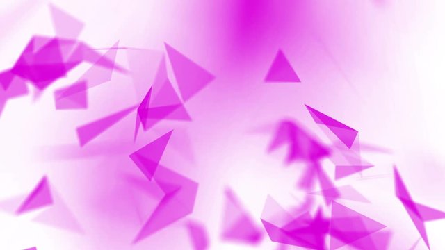 4K abstract geometrical futuristic  background.