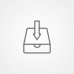 Download vector icon sign symbol