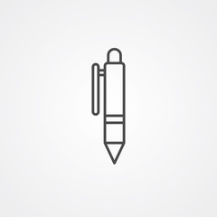 Pen vector icon sign symbol