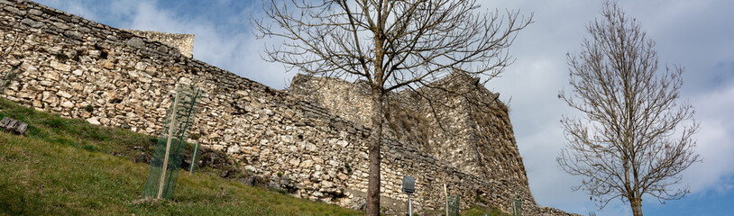 you are seeing parts of the Burg Griffen in Austrian, it is an old medieval castle