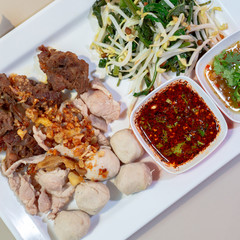luak jim set meat ball