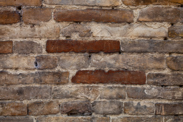 Antique brick wall texture