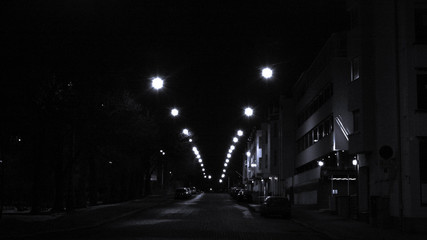 Obraz na płótnie Canvas city at night