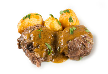 Carrillada de cerdo al vino