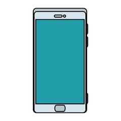smartphone device isolated icon