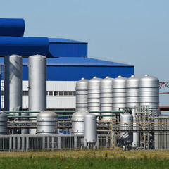 Big plant for processing scrap metal