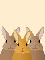 Three Rabbits