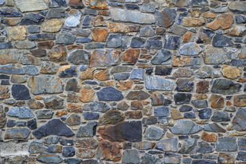 Stone wall texture.