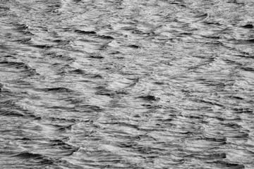 Obraz premium Black and white water surface 