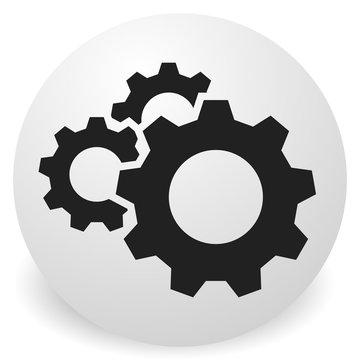 Gear, cogwheel icon. Repair, maintance, mechanics concept icon