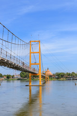 Bangkok Bicentennial Bridge over Ping river at Tak province, Thailand
